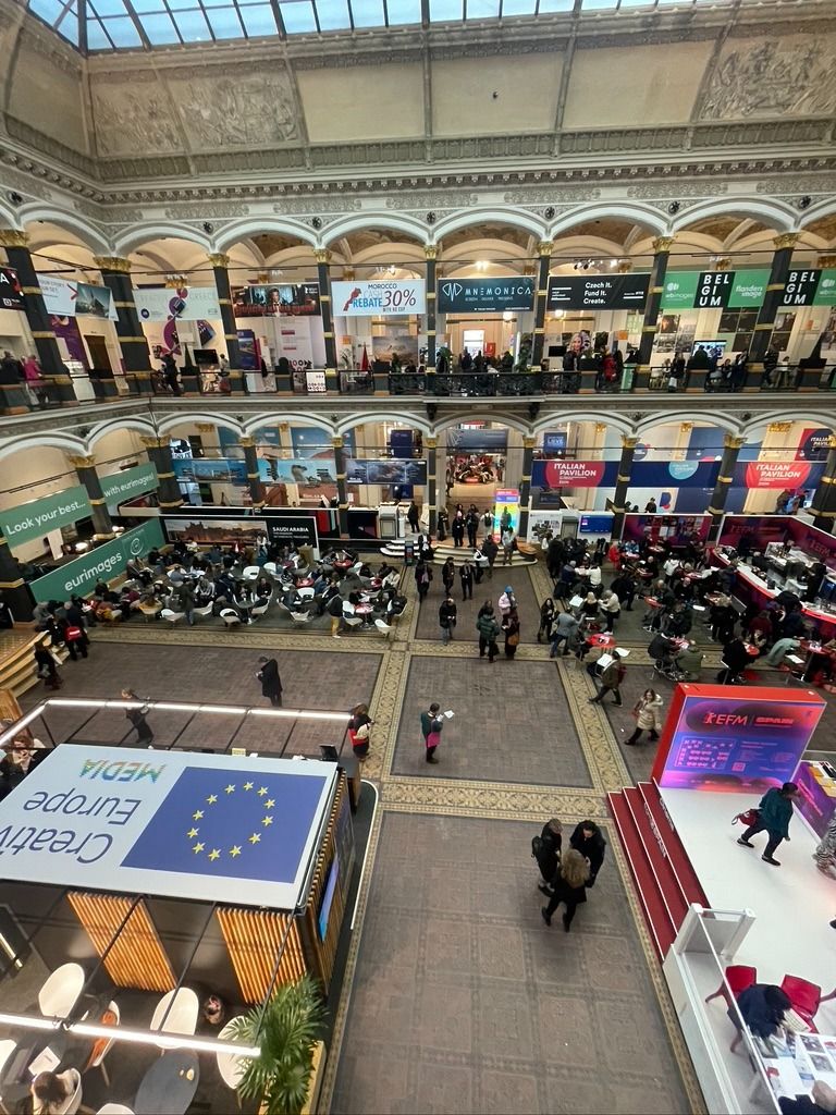 European Film Market exhibition hall, Berlin
